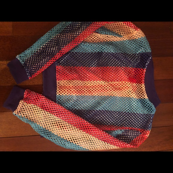 Rainbow mesh jacket - Picture 2 of 2